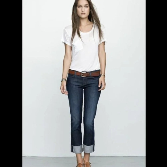 COH Citizens of Humanity Dani Cropped Straight Leg Jeans Sz 26 - Picture 1 of 14